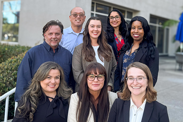 Admissions team group shot