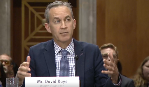 Professor David Kaye Testifies Before U.S. Senate Foreign Relations Committee 